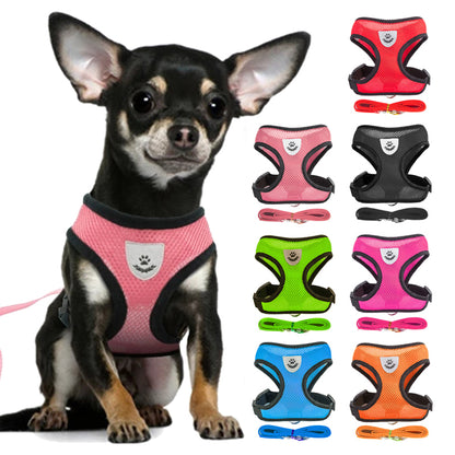 Adjustable Vest Pet Harness for dog or cat