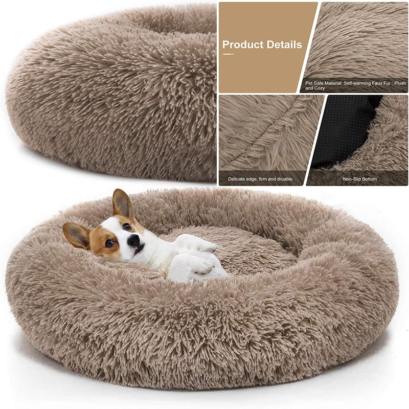 Best Dog Bed Comfortable Donut Cuddler